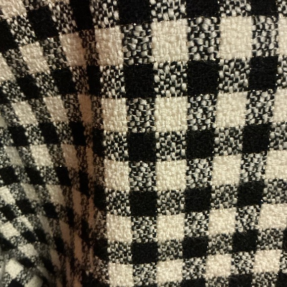Vtg 90s Chaus Sparkly Houndstooth blazer - Picture 6 of 13